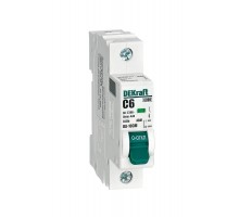 Выключатель автоматический без теплозащиты однополюсный ВА-103М 1P 6А характеристика C 6кА  12500DEK  Dekraft