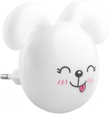 Светильник ночник FN1167 0.5W 220V, белый  23348  Feron