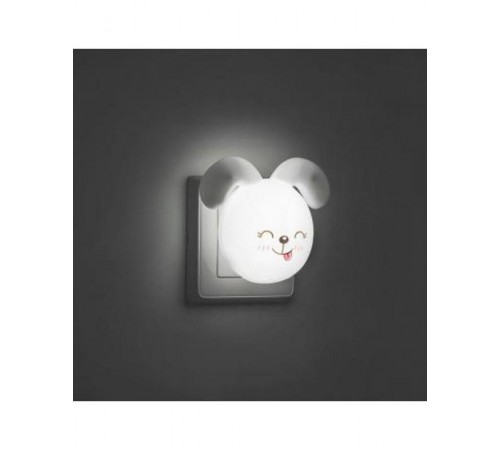 Светильник ночник FN1167 0.5W 220V, белый  23348  Feron