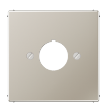 Крышка для установки специальных изделий; благородная сталь  ES2964  Jung