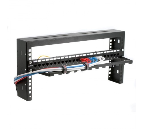 Горизонтальный кабельный компактный организатор на 19" профили, высота 0U  RNHZ  DKC
