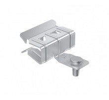 Зажим балочный 8-14 мм с отгибом и винтом М6х9 TDZ  ZB8-14-V6x9G  EKF