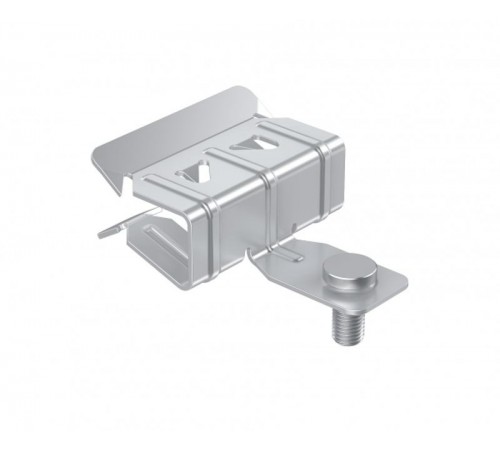 Зажим балочный 8-14 мм с отгибом и винтом М6х9 TDZ  ZB8-14-V6x9G  EKF