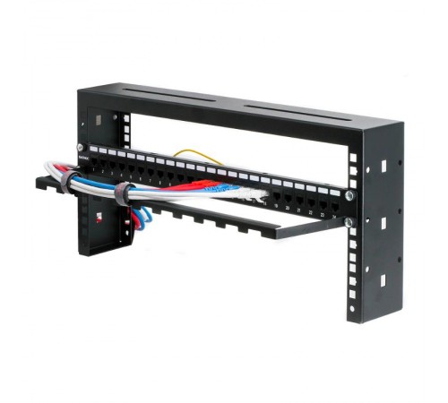 Горизонтальный кабельный компактный организатор на 19" профили, высота 0U  RNHZ  DKC