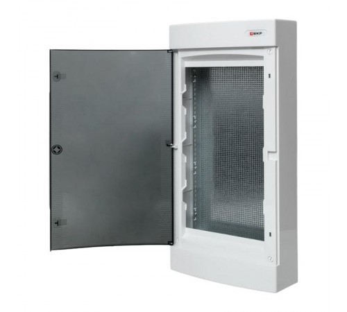 Щит слаботочный навесной "Unix" прозрачная дверь 4 габарит увеличенный IP41 EKF PROxima  ux-4m-n-xl  EKF