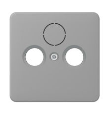 Крышка для SAT-TV-розетки; серая  CD561SATGR  Jung