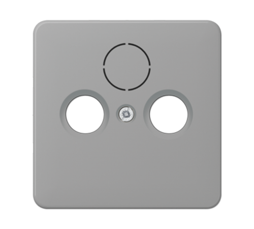 Крышка для SAT-TV-розетки; серая  CD561SATGR  Jung