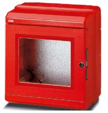 LIVORNO бокс авар.настенный 8М красн. IP65  13171  ABB