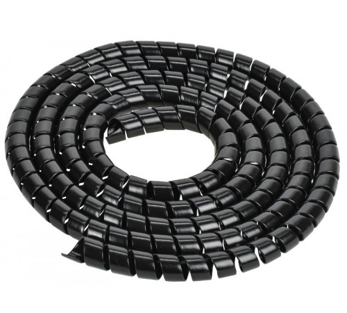 Спираль монтажная СП-16 черная (2м/упак)  USWB1-16-02-K02  IEK