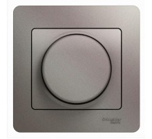 Glossa Платина Светорегулятор (диммер) поворотный, 300Вт (в сборе)  GSL001234  SE