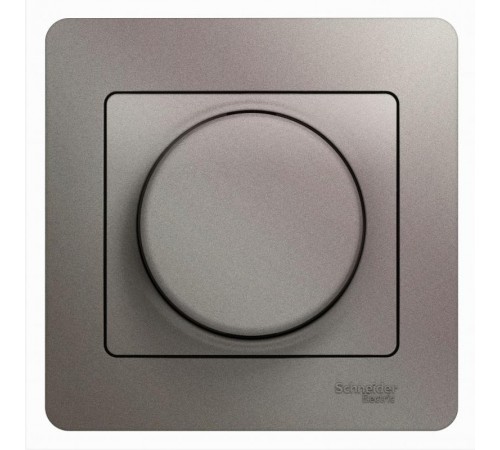 Glossa Платина Светорегулятор (диммер) поворотный, 300Вт (в сборе)  GSL001234  SE