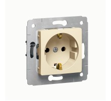 Cariva DIY Розетка 2К+З, нем. винты, шт. слоновая кость  695917  Legrand