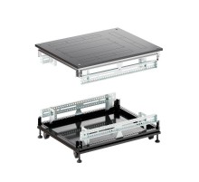 Крыша основание преперфорированные IT-CQE 800x1000, RAL9005  RBIT810F  DKC