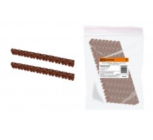 Маркер наборный - символ "1" коричневый 4 мм2 (100 шт.)   SQ0534-0032  TDM