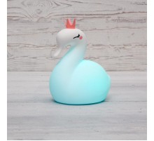 Силиконовый ночник Лебедь  503-004  NEON-NIGHT