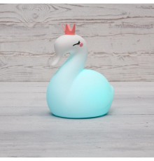 Силиконовый ночник Лебедь  503-004  NEON-NIGHT