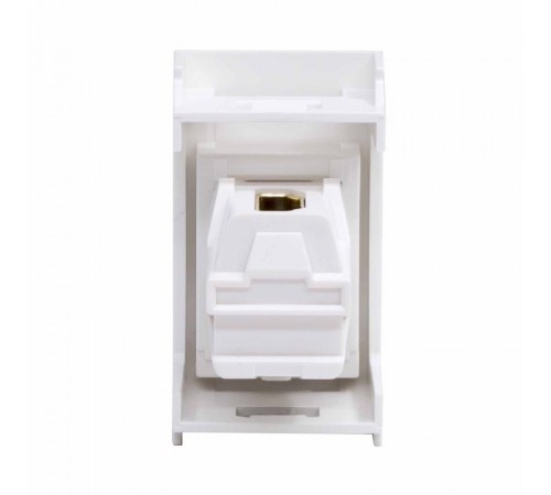 HDMI розетка, Viva, белая, 1 мод.  41018  DKC