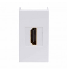 HDMI розетка, Viva, белая, 1 мод.  41018  DKC