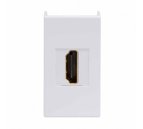HDMI розетка, Viva, белая, 1 мод.  41018  DKC