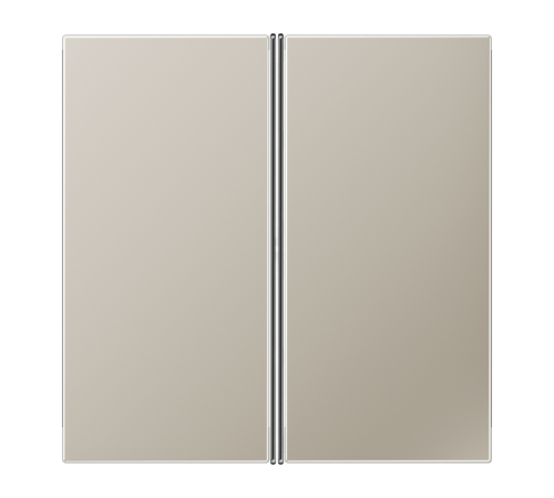 Клавиши для системы KNX, 2-группы; благородная сталь,  ES2402TSA  Jung