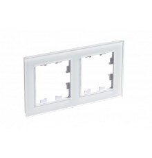 AtlasDesign Nature Белый Рамка 2-ая, стекло ATN320102 SE