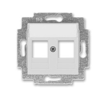 ABB Levit Серый Накладка с суппортом для информационных разъёмов  5014H-A01018 16  2CHH291018A4016  ABB