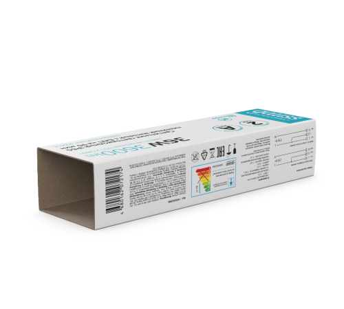 Светильник LED  IP65 1635*39*31,5мм 36Вт 3600lm 4000К ULTRACOMPACT линейный матовый с БАП 90 мин 1/20  143425236A  Gauss