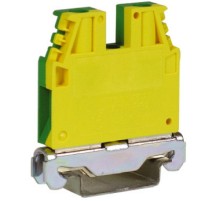 Зажим TEC.6/O. для заземления желт.зелен 6 кв.мм  ZTO120  DKC