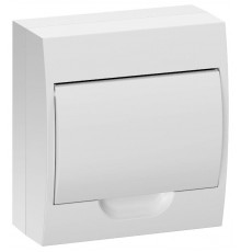 Корпус пластиковый ЩРН-П-8 бел. дверь IP41  MKP13-N-08-41-K01-G  GENERICA