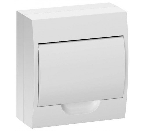 Корпус пластиковый ЩРН-П-8 бел. дверь IP41  MKP13-N-08-41-K01-G  GENERICA