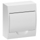 Корпус пластиковый ЩРН-П-8 бел. дверь IP41  MKP13-N-08-41-K01-G  GENERICA