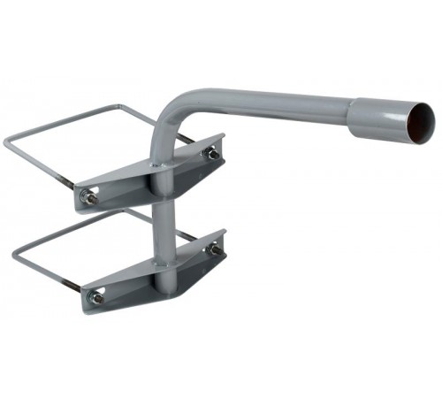 Кронштейн КНО-2 D=48 L=500 на опору 2 хомута серый   LDKU0D-CR-48-0500-12-K03  IEK