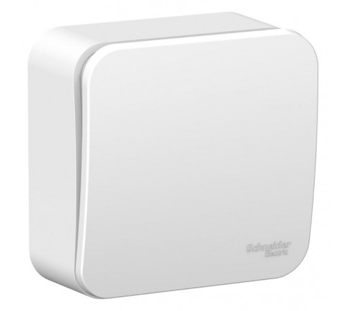 Blanca Белый О/У с изолирующей пластиной Выключатель 1-клавишный 6А, 250В  BLNVA061011  SE