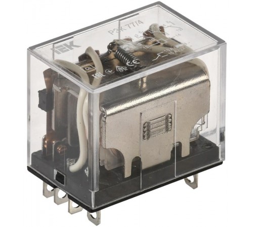 Реле РЭК77/4(LY4) 10А 12В АC   RRP10-4-10-012A  IEK