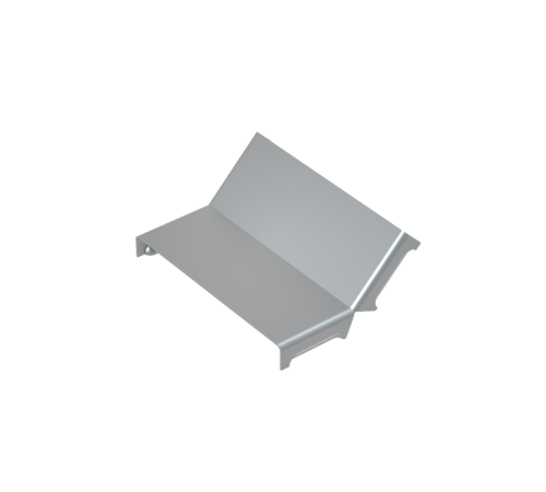 Крышка внутреннего вертикального угла 45х400  KNL45*400  КМ-профиль