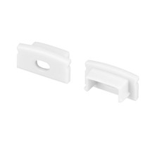 Заглушка LINE-1708 с отверстием WHITE (Arlight, Пластик)  044235  Arlight