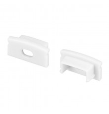 Заглушка LINE-1708 с отверстием WHITE (Arlight, Пластик)  044235  Arlight