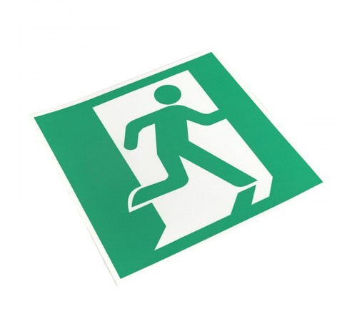 Знак "Выход здесь" (правосторонний) 200х200мм PROxima  an-5-02  EKF