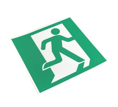 Знак "Выход здесь" (правосторонний) 200х200мм PROxima  an-5-02  EKF