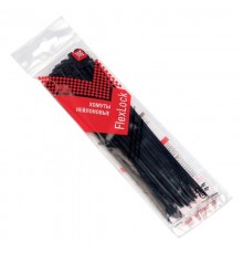 Хомут P6.6 стандартный (ч), 3.6x200 (50шт) FlexLock PROxima  plc-fl-ctsb-3.6x200-r  EKF