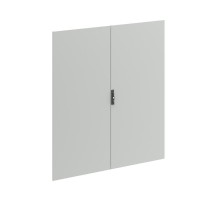 Дверь сплошная  двухстворчатая для шкафов CQE N 2000 x 1000 мм  R5NCPE20101  DKC