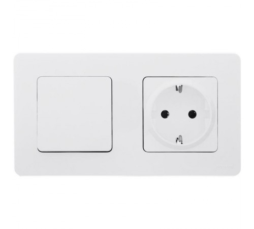 Inspiria Белый Выключатель 1-клавишный С/У без рамки  673600  Legrand