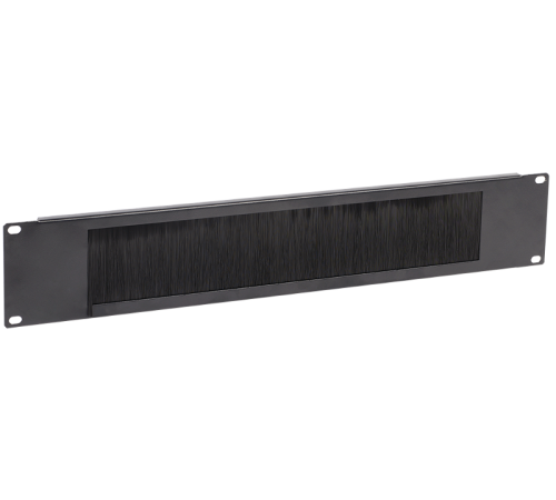 Ввод 19 щеточный 2U черный  BE05-02U  ITK