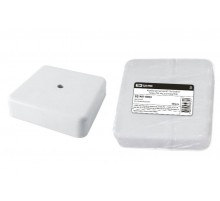 Коробка распределительная КР 75х75х20 о/п белая, IP40, инд. штрихкод  SQ1401-0903  TDM