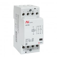 Контактор модульный КМ 25А 2NC+2NO 230VAC (2 мод.) AVERES  km-av-2-25-22-230V  EKF