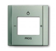 Плата центральная (накладка) для механизма цифрого FM-радио 8215 U, серия impuls, цвет шампань-металлик  8200-0-0063   2CKA008200A0063  ABB