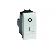 Brava белый Выключатель 2 полюсной 1 мод.  76131B  DKC