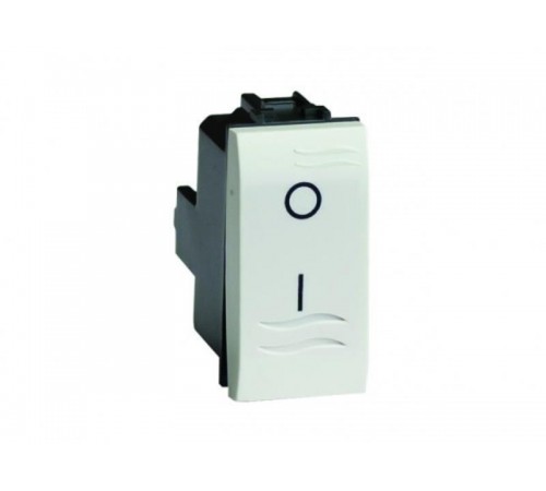 Brava белый Выключатель 2 полюсной 1 мод.  76131B  DKC