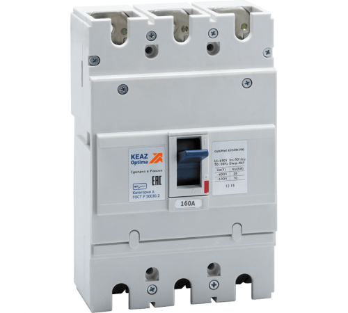 Выключатель автоматический OptiMat E250N160-УХЛ3  230653  КЭАЗ
