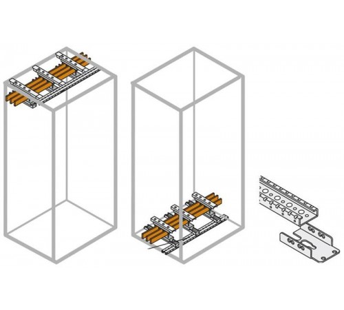 Уголок для шин сверху/снизу шкафа (8шт)1STQ007432A0000  ABB